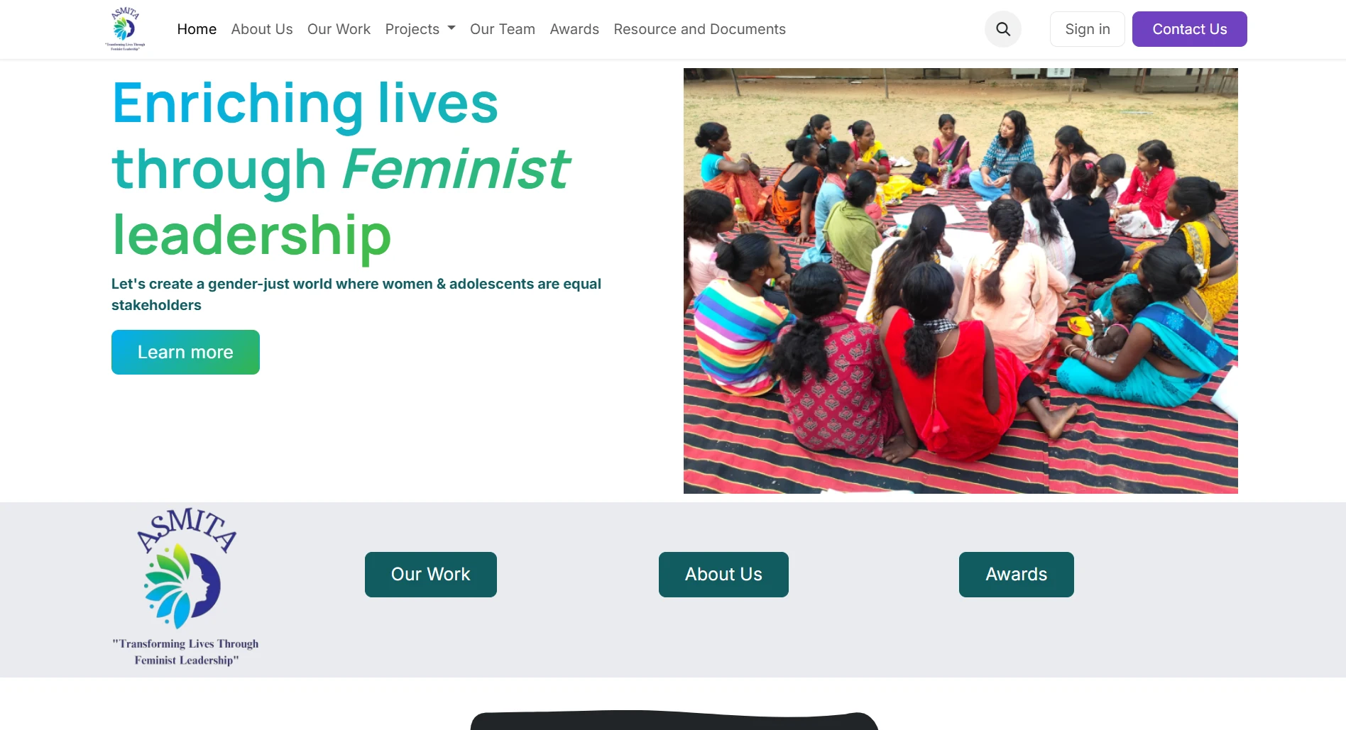 Asmita Homepage