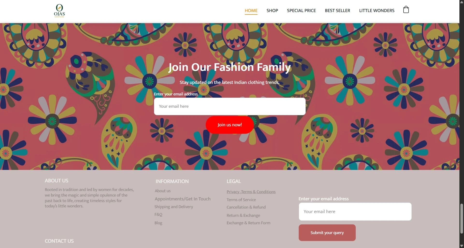 Contact Page